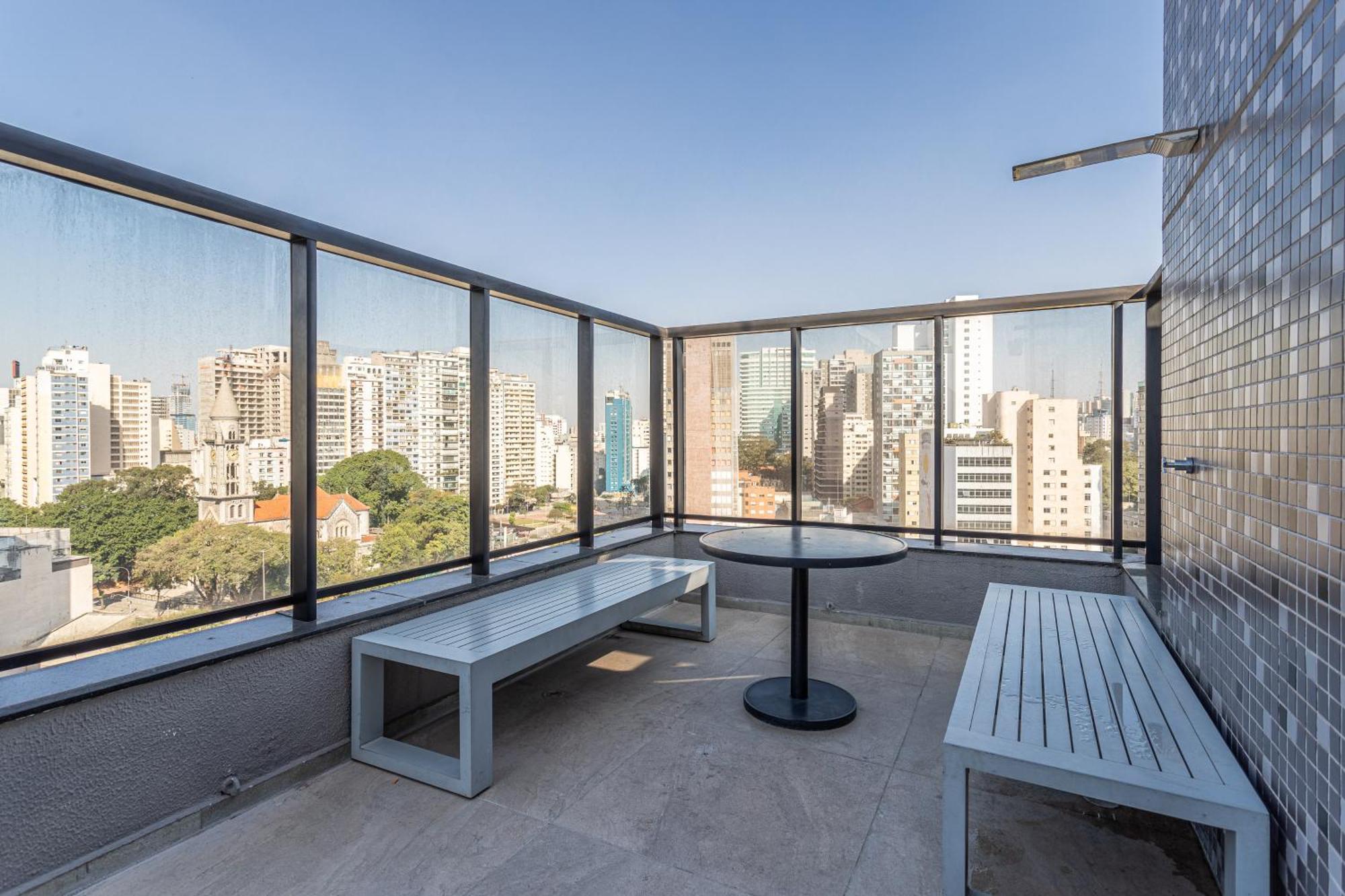 Predio Completo Na Consolacao Com Piscina No Rooftop - Share Consolacao Сан-Паулу Екстер'єр фото
