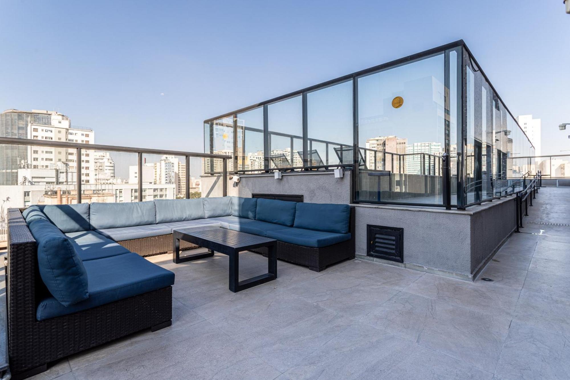 Predio Completo Na Consolacao Com Piscina No Rooftop - Share Consolacao Сан-Паулу Екстер'єр фото
